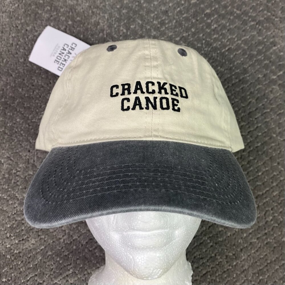 Cracked Canoe Beer Hat Cap Moosehead Lager Beer NWT